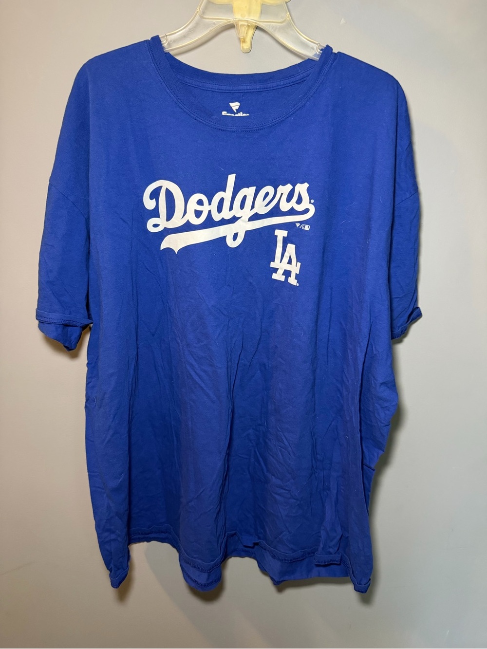 Fanatics Los Angeles Dodgers Royal Blue Tee with White Logo